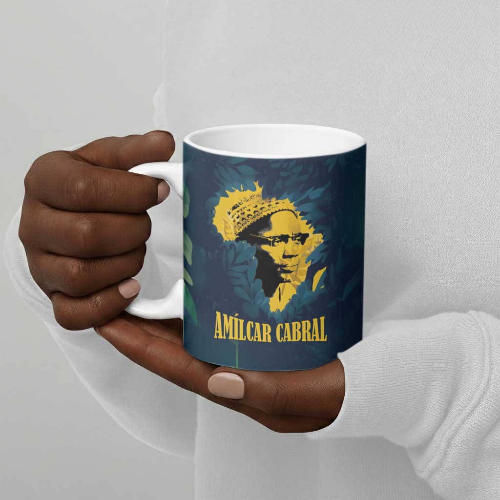 Amilcar Cabral Ceramic Mug Guinea-Bissau African National Liberation Leader - Cultural Resistance Tribute - African Pride