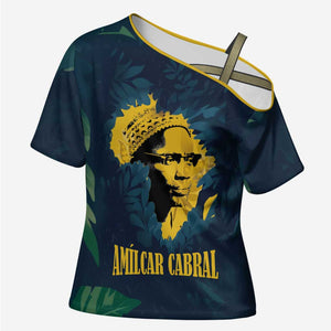Amilcar Cabral Cross Shoulder Shirt Guinea-Bissau African National Liberation Leader - Cultural Resistance Tribute - African Pride