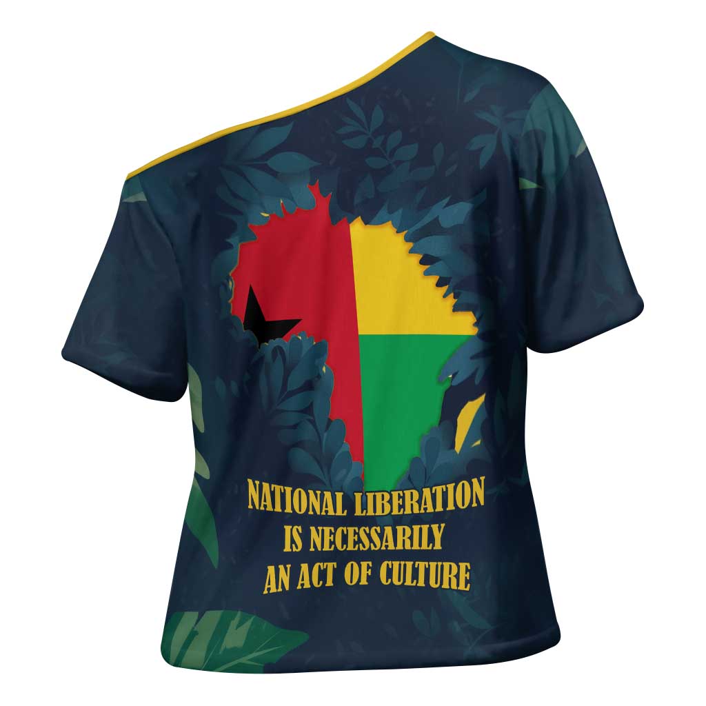 Amilcar Cabral Cross Shoulder Shirt Guinea-Bissau African National Liberation Leader - Cultural Resistance Tribute - African Pride