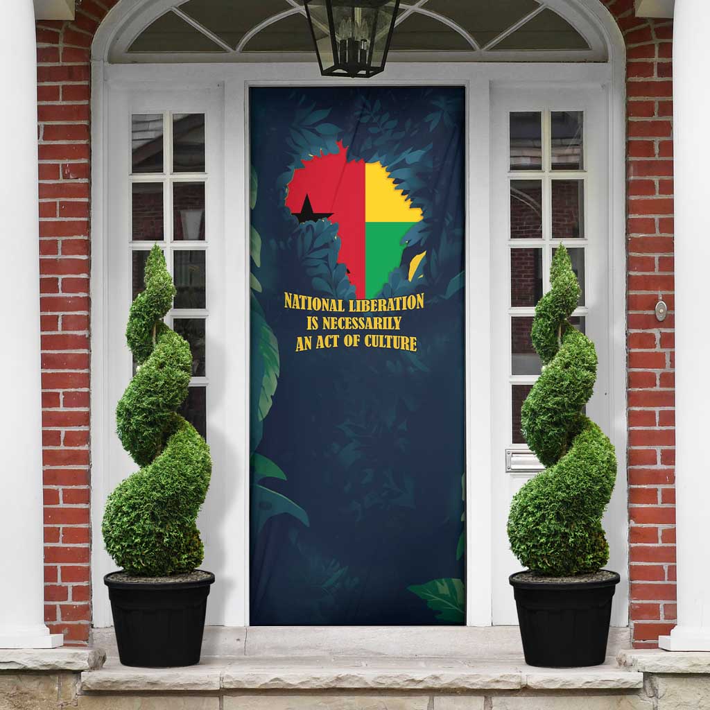 Amilcar Cabral Door Cover Guinea-Bissau African National Liberation Leader - Cultural Resistance Tribute - African Pride