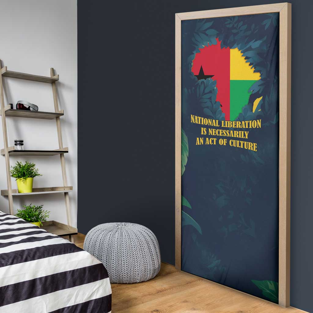 Amilcar Cabral Door Cover Guinea-Bissau African National Liberation Leader - Cultural Resistance Tribute - African Pride
