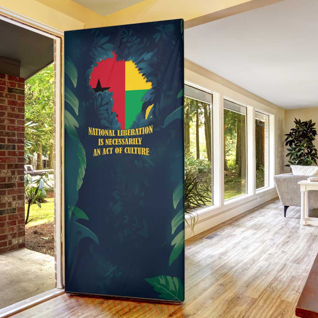Amilcar Cabral Door Cover Guinea-Bissau African National Liberation Leader - Cultural Resistance Tribute - African Pride