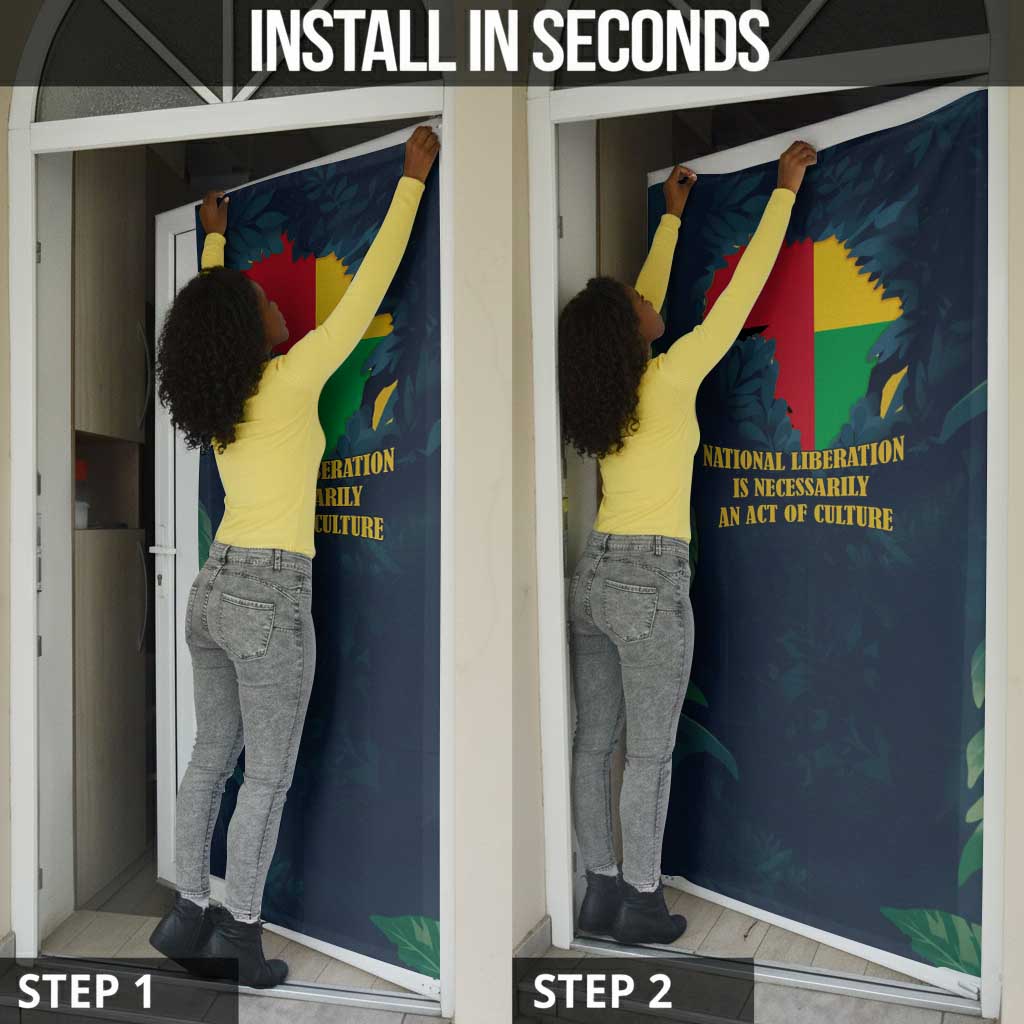 Amilcar Cabral Door Cover Guinea-Bissau African National Liberation Leader - Cultural Resistance Tribute - African Pride