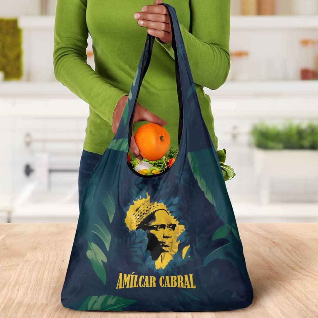 Amilcar Cabral Grocery Bag Guinea-Bissau African National Liberation Leader - Cultural Resistance Tribute - African Pride