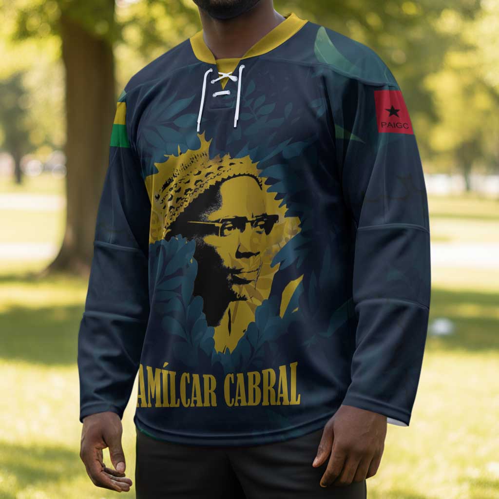Amilcar Cabral Hockey Jersey Guinea-Bissau African National Liberation Leader - Cultural Resistance Tribute - African Pride
