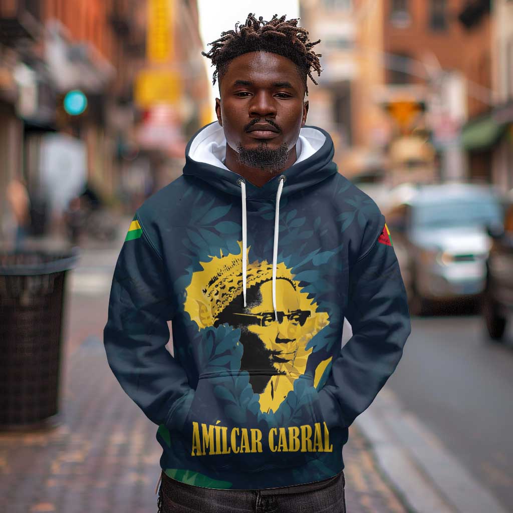 Amilcar Cabral Hoodie Guinea-Bissau African National Liberation Leader - Cultural Resistance Tribute - African Pride