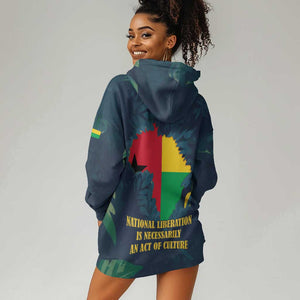 Amilcar Cabral Hoodie Dress Guinea-Bissau African National Liberation Leader - Cultural Resistance Tribute - African Pride