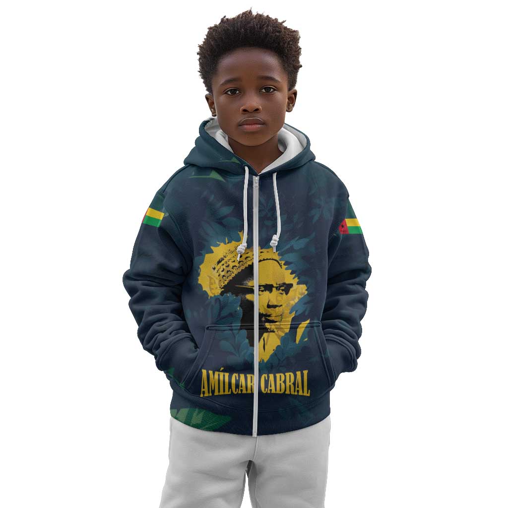 Amilcar Cabral Kid Hoodie Guinea-Bissau African National Liberation Leader - Cultural Resistance Tribute - African Pride