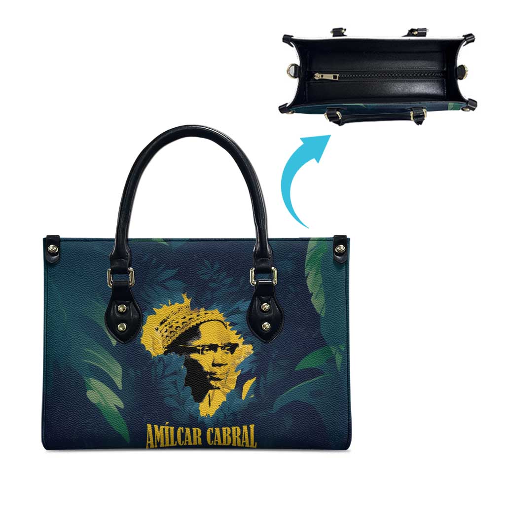 Amilcar Cabral Leather Bag Guinea-Bissau African National Liberation Leader - Cultural Resistance Tribute - African Pride
