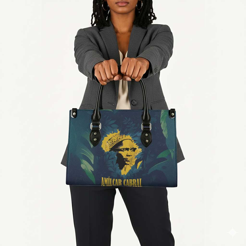Amilcar Cabral Leather Bag Guinea-Bissau African National Liberation Leader - Cultural Resistance Tribute - African Pride