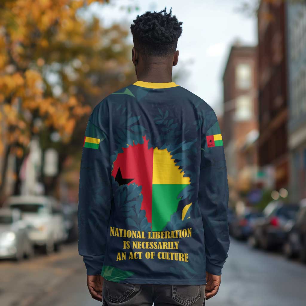 Amilcar Cabral Long Sleeve Shirt Guinea-Bissau African National Liberation Leader - Cultural Resistance Tribute - African Pride