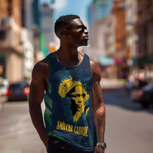 Amilcar Cabral Men Tank Top Guinea-Bissau African National Liberation Leader - Cultural Resistance Tribute - African Pride