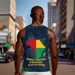 Amilcar Cabral Men Tank Top Guinea-Bissau African National Liberation Leader - Cultural Resistance Tribute - African Pride