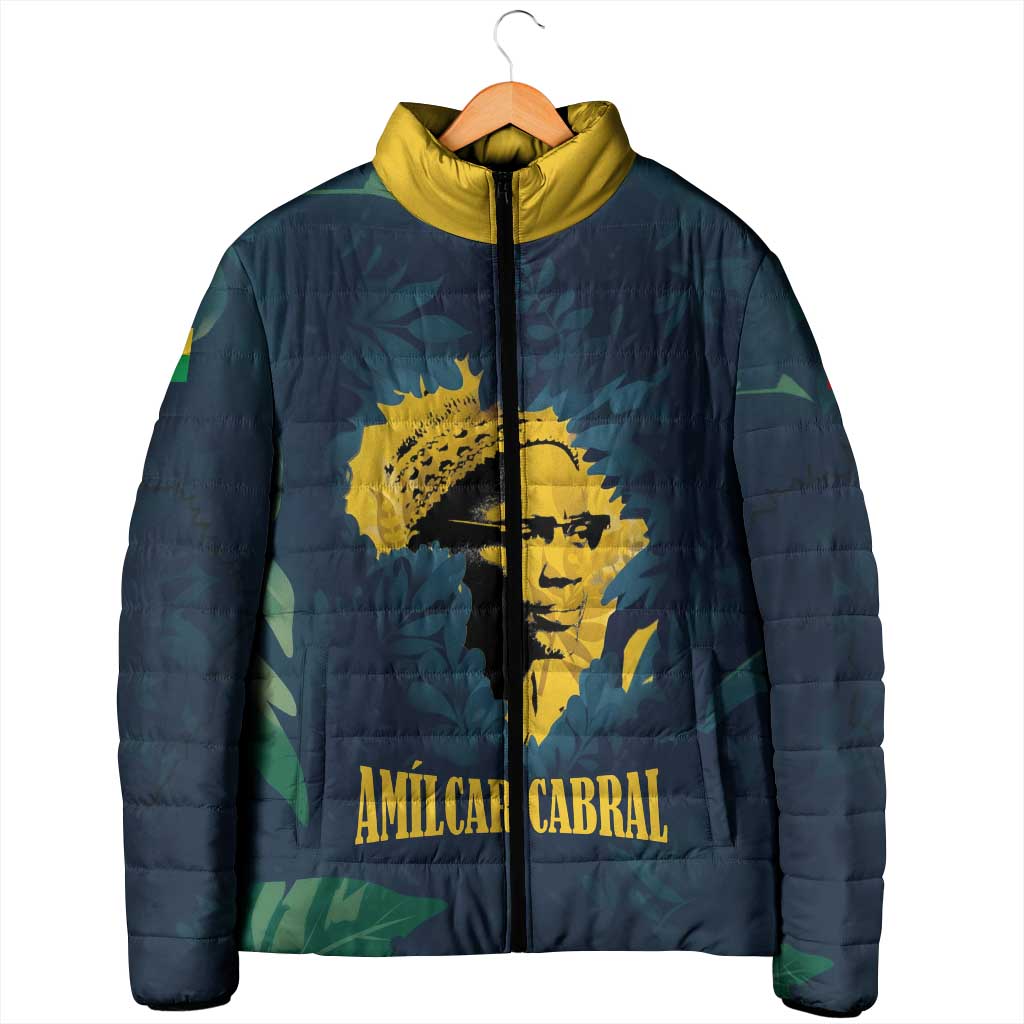 Amilcar Cabral Padded Jacket Guinea-Bissau African National Liberation Leader - Cultural Resistance Tribute - African Pride