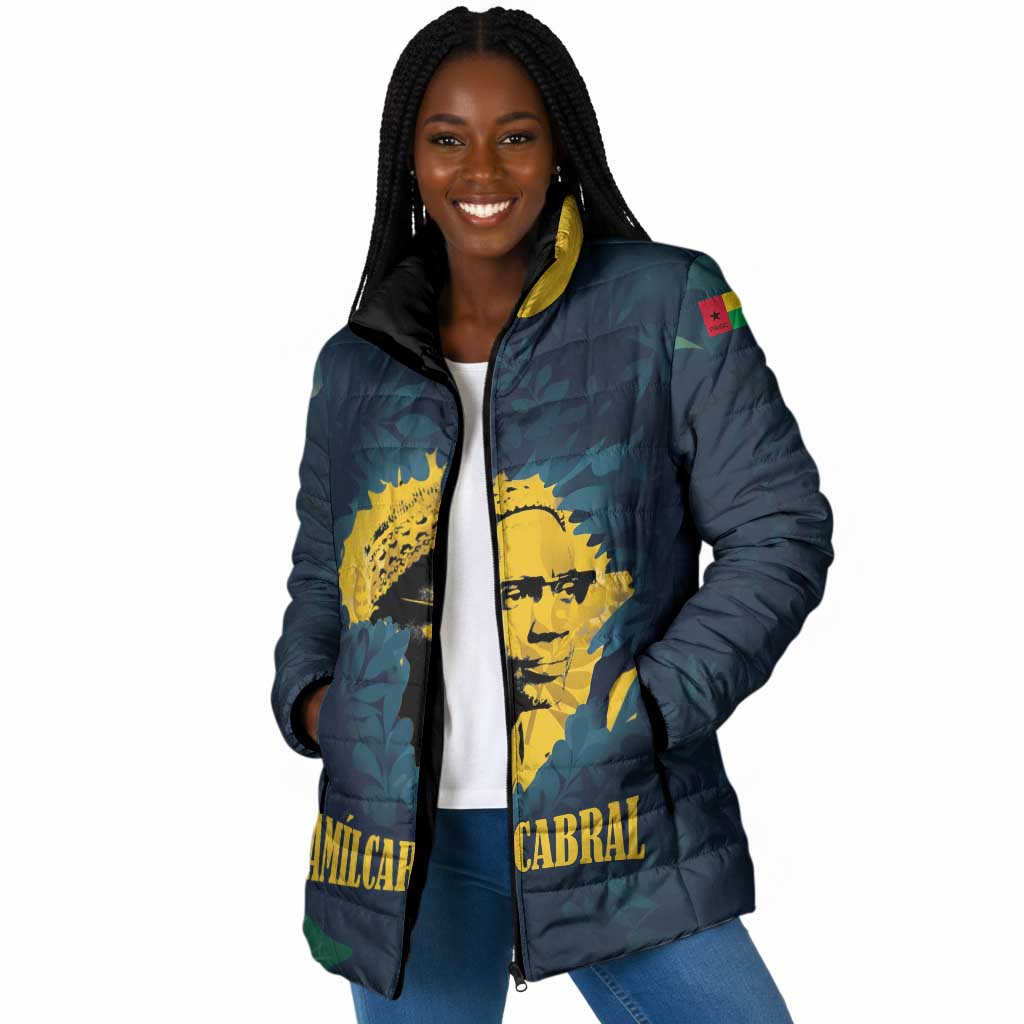 Amilcar Cabral Padded Jacket Guinea-Bissau African National Liberation Leader - Cultural Resistance Tribute - African Pride