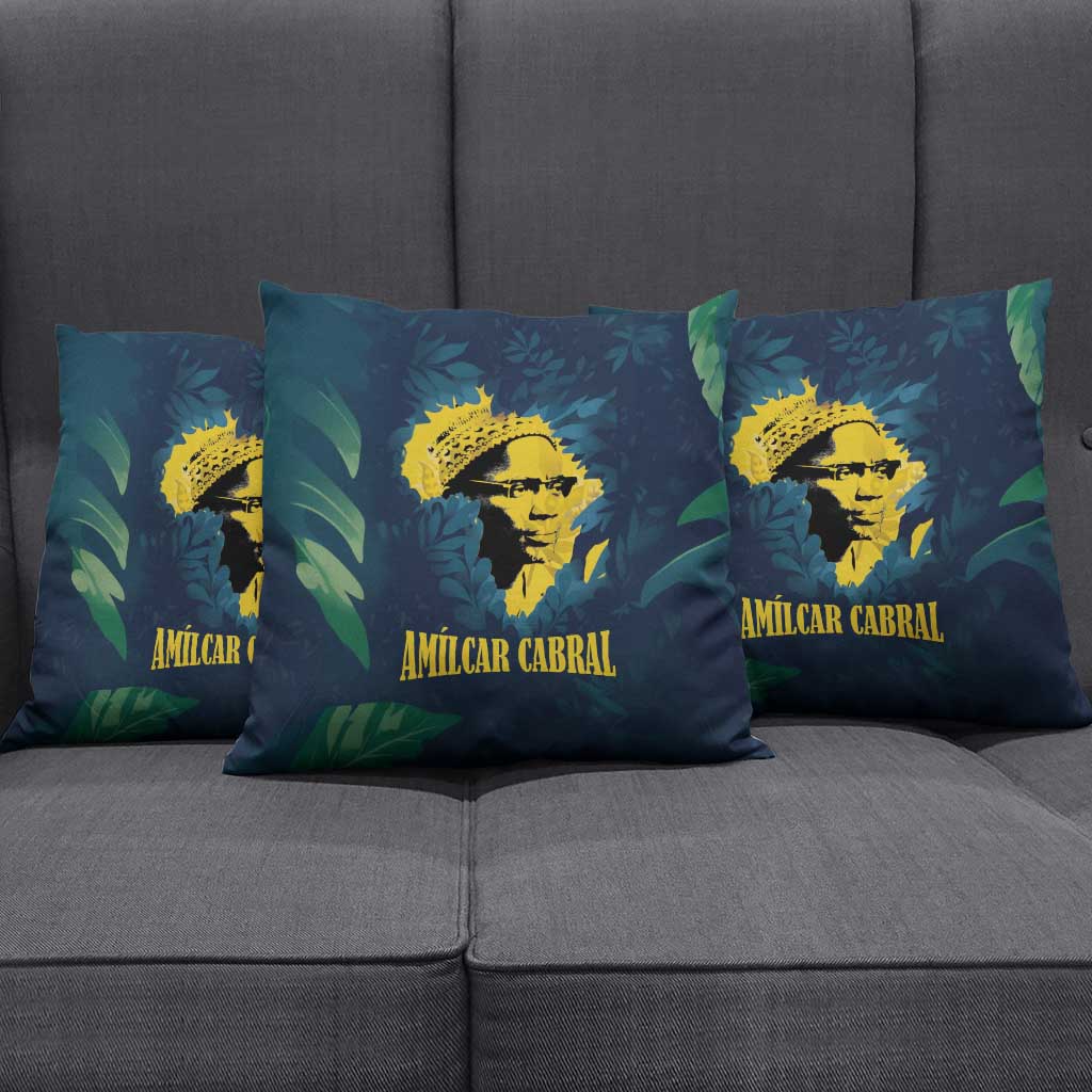 Amilcar Cabral Pillow Cover Guinea-Bissau African National Liberation Leader - Cultural Resistance Tribute - African Pride