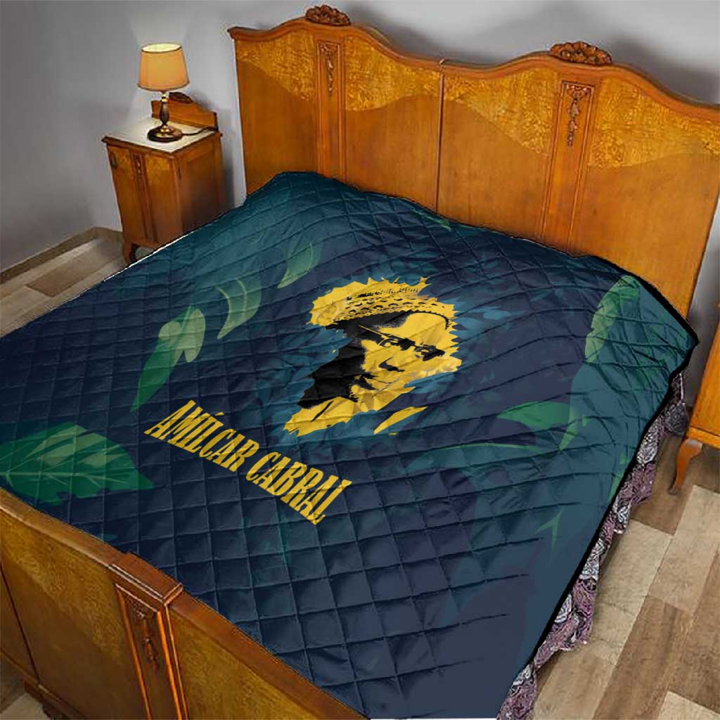 Amilcar Cabral Quilt Guinea-Bissau African National Liberation Leader - Cultural Resistance Tribute - African Pride