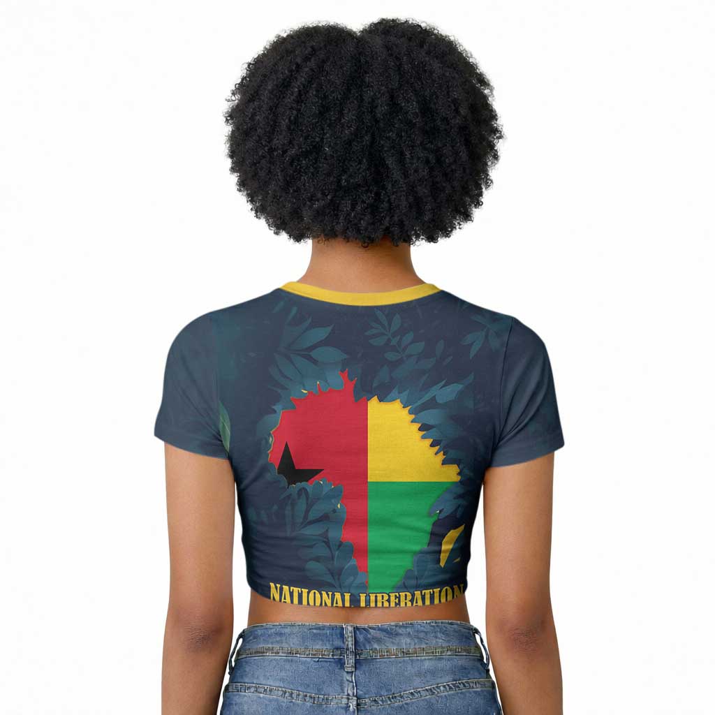 Amilcar Cabral Raglan Cropped T shirt Guinea-Bissau African National Liberation Leader - Cultural Resistance Tribute - African Pride