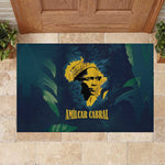 Amilcar Cabral Rubber Doormat Guinea-Bissau African National Liberation Leader - Cultural Resistance Tribute - African Pride