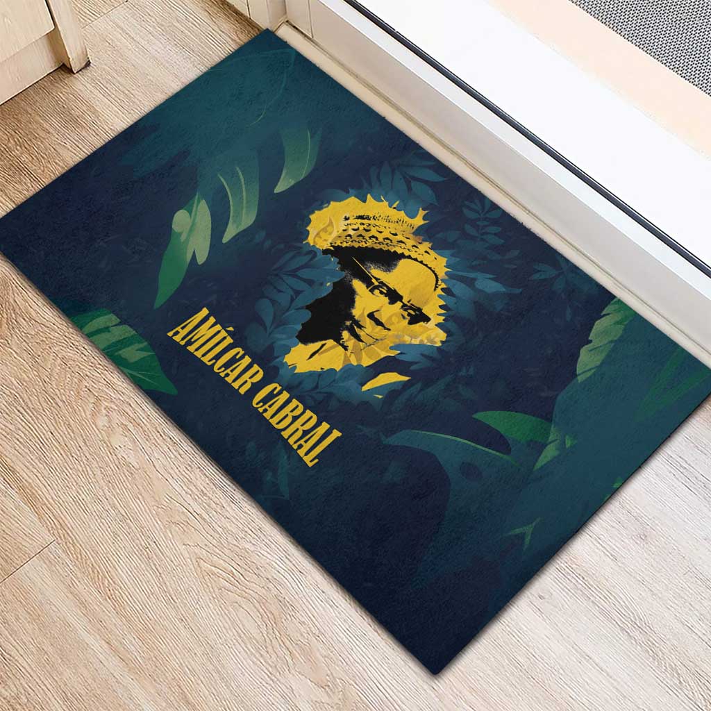 Amilcar Cabral Rubber Doormat Guinea-Bissau African National Liberation Leader - Cultural Resistance Tribute - African Pride