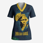 Amilcar Cabral Scrub Top Guinea-Bissau African National Liberation Leader - Cultural Resistance Tribute - African Pride