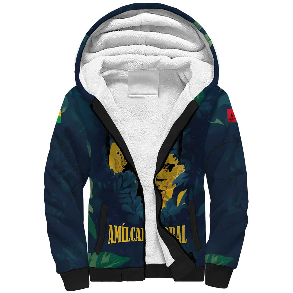Amilcar Cabral Sherpa Hoodie Guinea-Bissau African National Liberation Leader - Cultural Resistance Tribute - African Pride