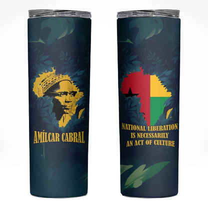 Amilcar Cabral Skinny Tumbler Guinea-Bissau African National Liberation Leader - Cultural Resistance Tribute - African Pride