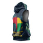 Amilcar Cabral Sleeveless Hoodie Guinea-Bissau African National Liberation Leader - Cultural Resistance Tribute - African Pride
