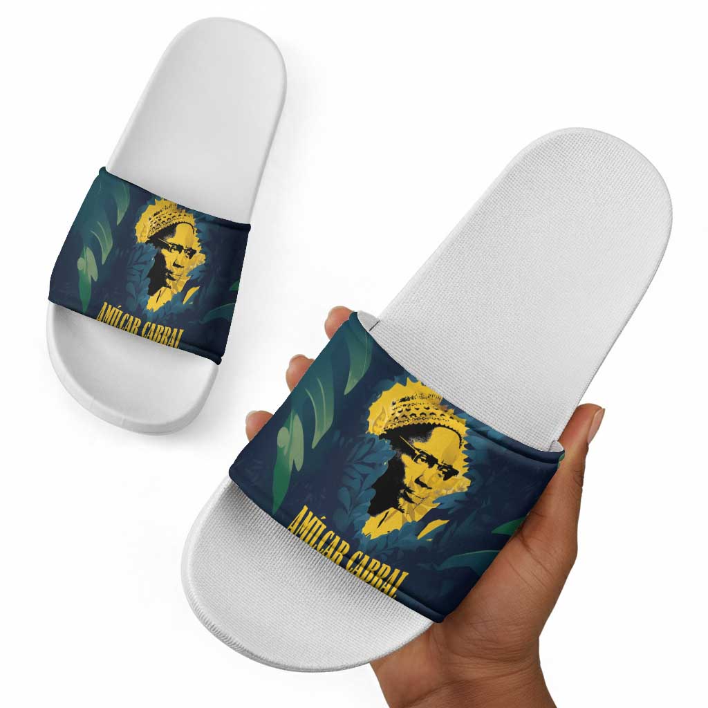 Amilcar Cabral Slide Sandals Guinea-Bissau African National Liberation Leader - Cultural Resistance Tribute - African Pride