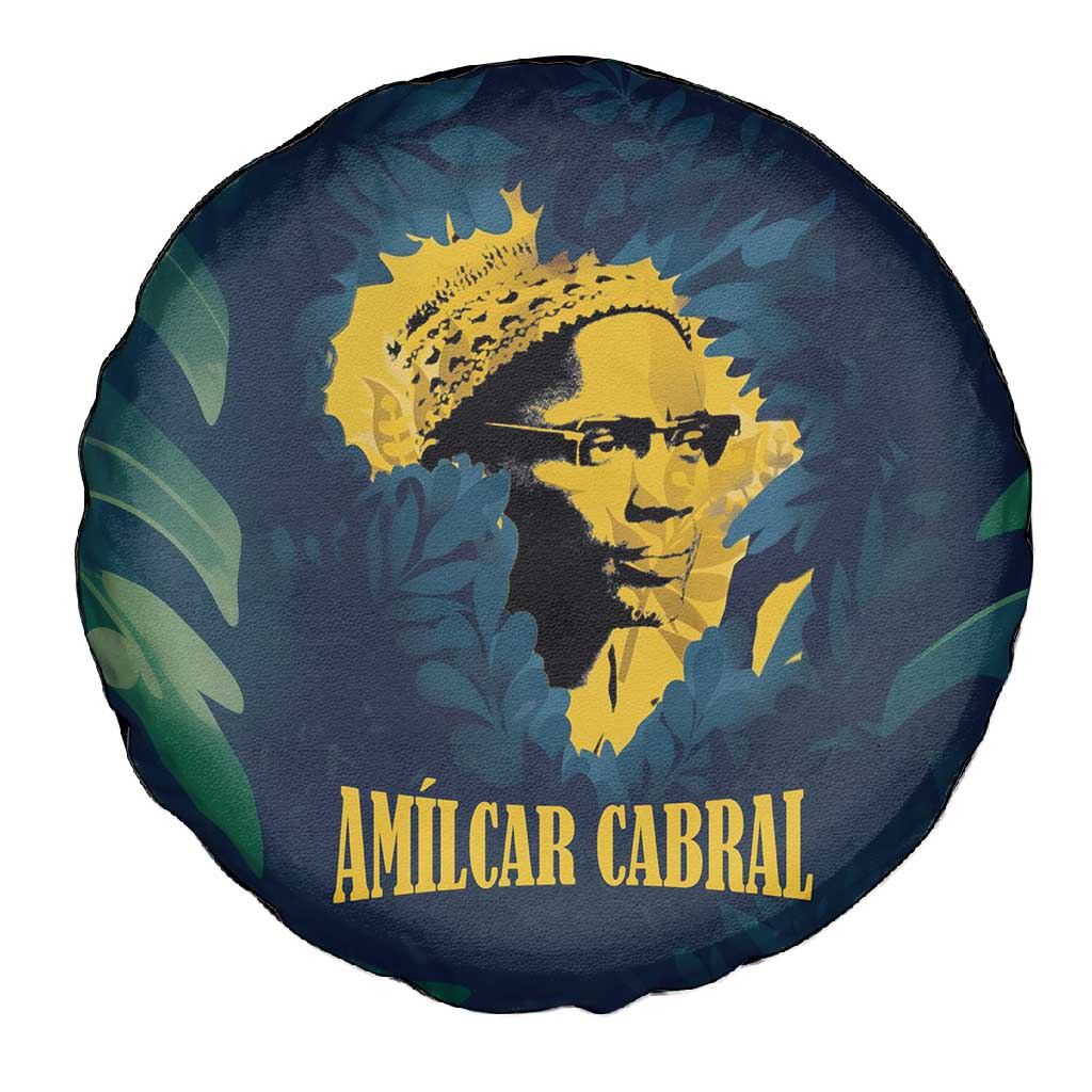 Amilcar Cabral Spare Tire Cover Guinea-Bissau African National Liberation Leader - Cultural Resistance Tribute - African Pride