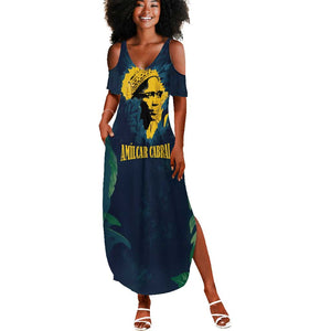 Amilcar Cabral Summer Maxi Dress Guinea-Bissau African National Liberation Leader - Cultural Resistance Tribute - African Pride