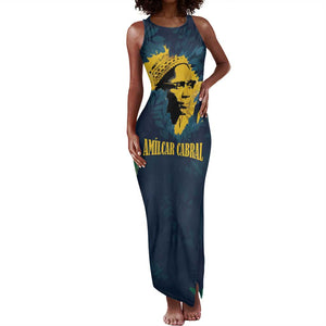 Amilcar Cabral Tank Maxi Dress Guinea-Bissau African National Liberation Leader - Cultural Resistance Tribute - African Pride