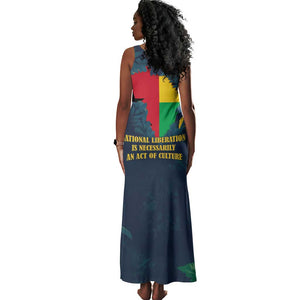 Amilcar Cabral Tank Maxi Dress Guinea-Bissau African National Liberation Leader - Cultural Resistance Tribute - African Pride