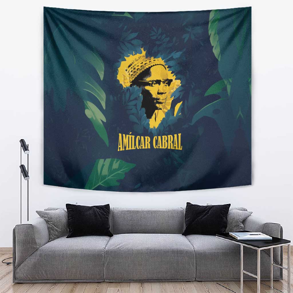 Amilcar Cabral Tapestry Guinea-Bissau African National Liberation Leader - Cultural Resistance Tribute - African Pride
