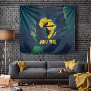 Amilcar Cabral Tapestry Guinea-Bissau African National Liberation Leader - Cultural Resistance Tribute - African Pride