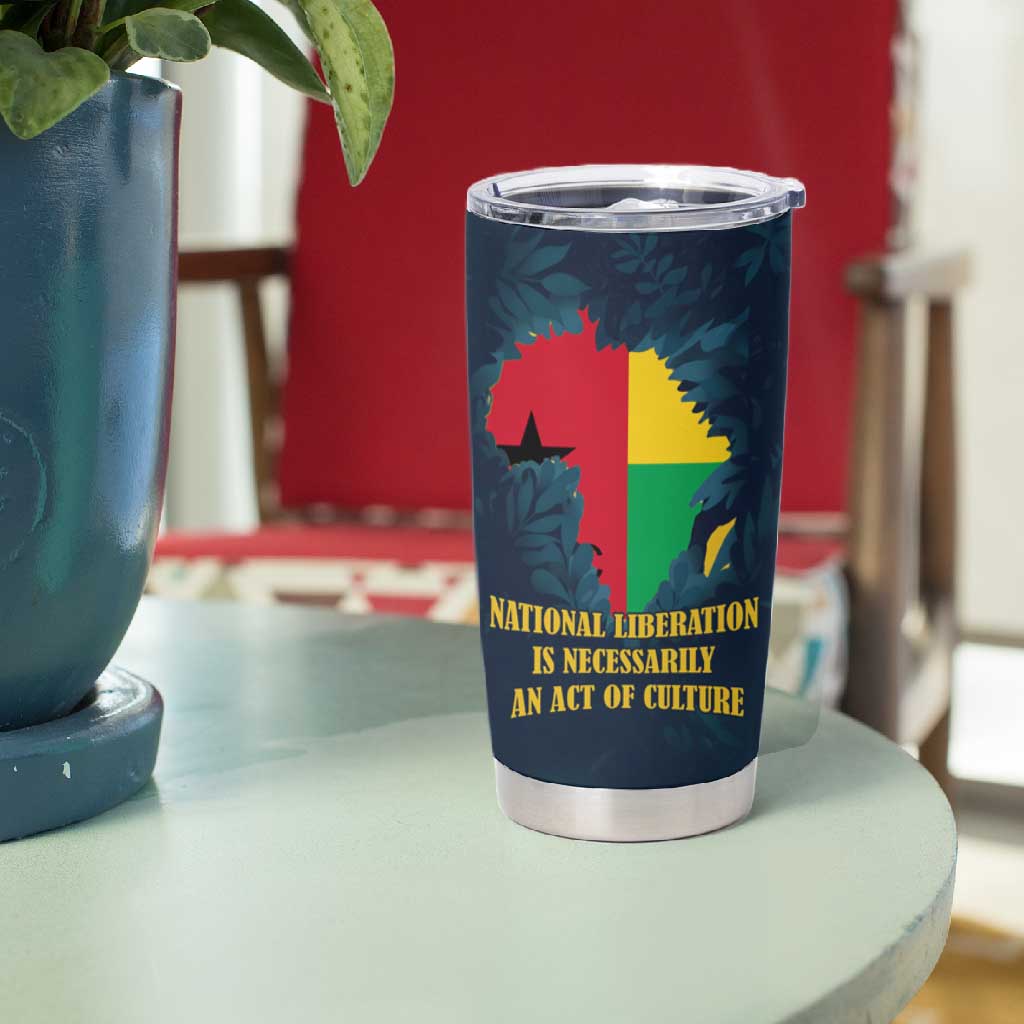 Amilcar Cabral Tumbler Cup Guinea-Bissau African National Liberation Leader - Cultural Resistance Tribute - African Pride