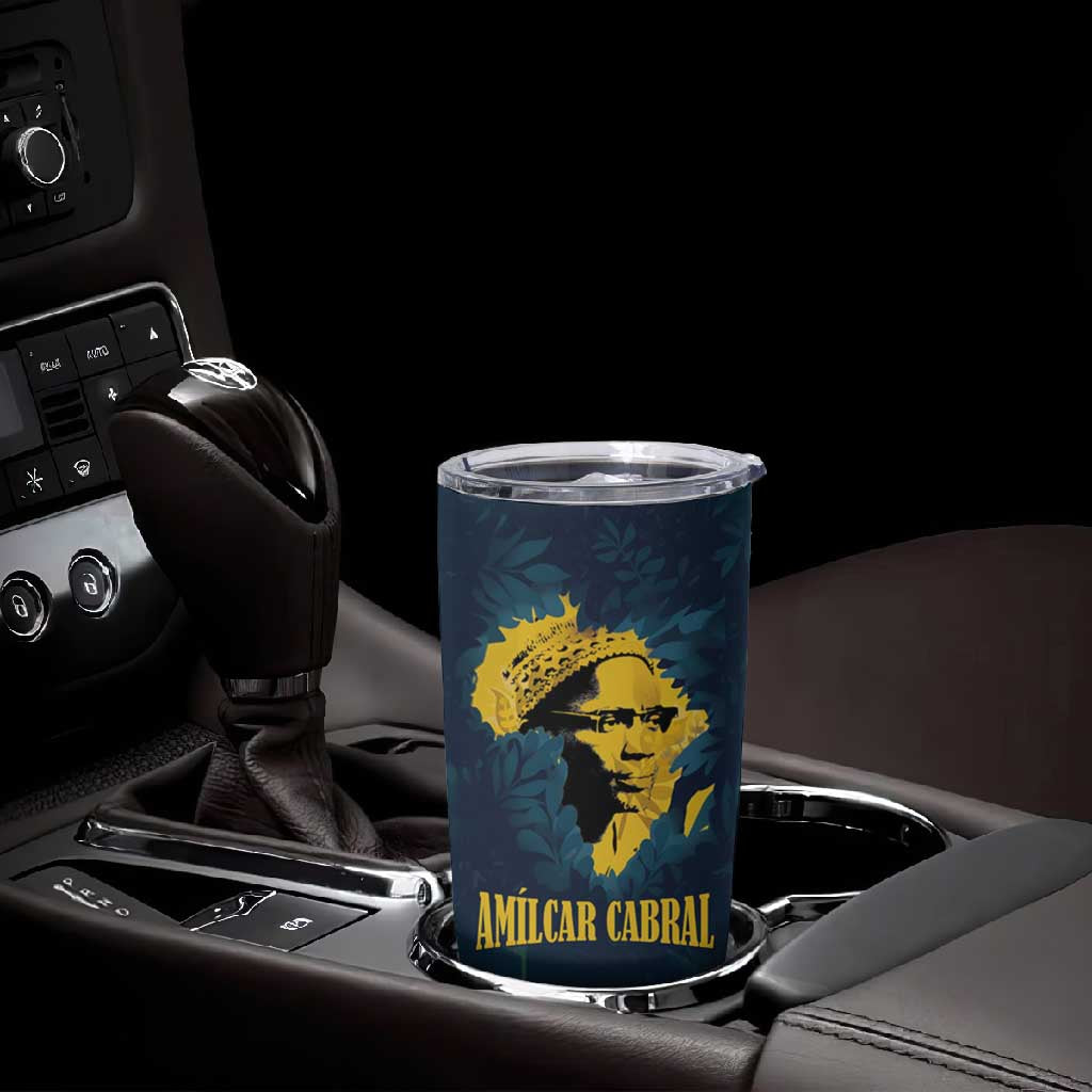 Amilcar Cabral Tumbler Cup Guinea-Bissau African National Liberation Leader - Cultural Resistance Tribute - African Pride