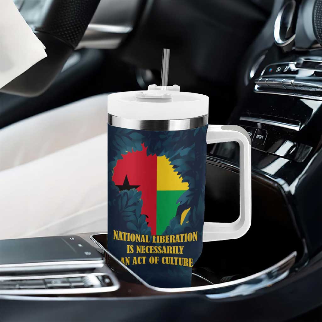 Amilcar Cabral Tumbler With Handle Guinea-Bissau African National Liberation Leader - Cultural Resistance Tribute - African Pride