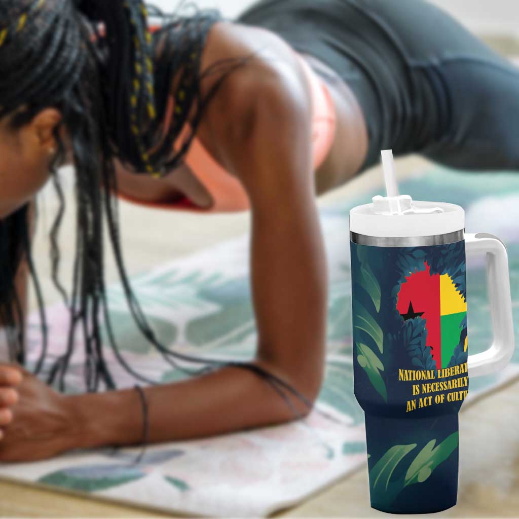 Amilcar Cabral Tumbler With Handle Guinea-Bissau African National Liberation Leader - Cultural Resistance Tribute - African Pride