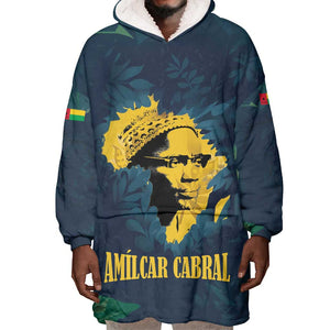 Amilcar Cabral Wearable Blanket Hoodie Guinea-Bissau African National Liberation Leader - Cultural Resistance Tribute - African Pride