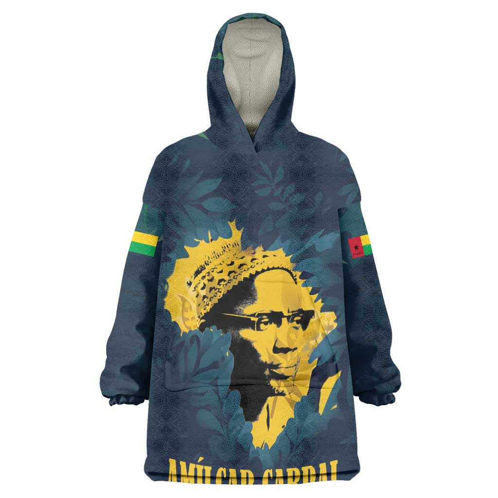 Amilcar Cabral Wearable Blanket Hoodie Guinea-Bissau African National Liberation Leader - Cultural Resistance Tribute - African Pride