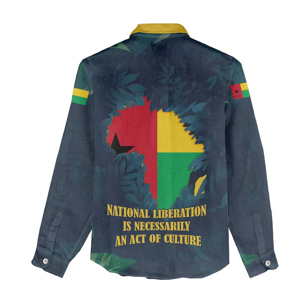 Amilcar Cabral Women Casual Shirt Guinea-Bissau African National Liberation Leader - Cultural Resistance Tribute - African Pride