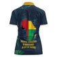 Amilcar Cabral Women Polo Shirt Guinea-Bissau African National Liberation Leader - Cultural Resistance Tribute - African Pride