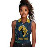 Amilcar Cabral Women Sleeveless Polo Shirt Guinea-Bissau African National Liberation Leader - Cultural Resistance Tribute - African Pride