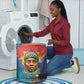 Amilcar Cabral Laundry Basket Armed Activist Quote Raised Fist African Liberation Tribute - Colorful Paint Stroke - African Pride