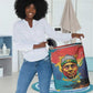 Amilcar Cabral Laundry Basket Armed Activist Quote Raised Fist African Liberation Tribute - Colorful Paint Stroke - African Pride