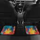 Amilcar Cabral Car Mats Armed Activist Quote Raised Fist African Liberation Tribute - Colorful Paint Stroke - African Pride