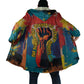 Amilcar Cabral Cloak Armed Activist Quote Raised Fist African Liberation Tribute - Colorful Paint Stroke - African Pride
