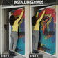 Amilcar Cabral Door Cover Armed Activist Quote Raised Fist African Liberation Tribute - Colorful Paint Stroke - African Pride