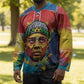 Amilcar Cabral Hockey Jersey Armed Activist Quote Raised Fist African Liberation Tribute - Colorful Paint Stroke - African Pride
